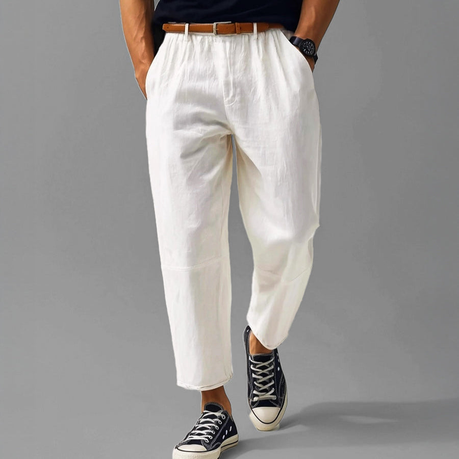 Michał | Wyjątkowe męskie spodnie lniane premium