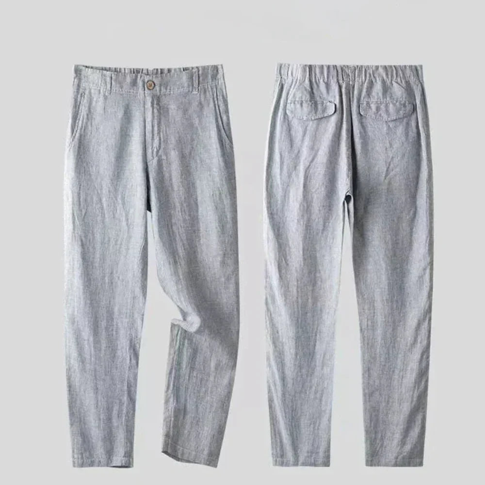 Karol Piotr | Elegancki lniany zestaw męski