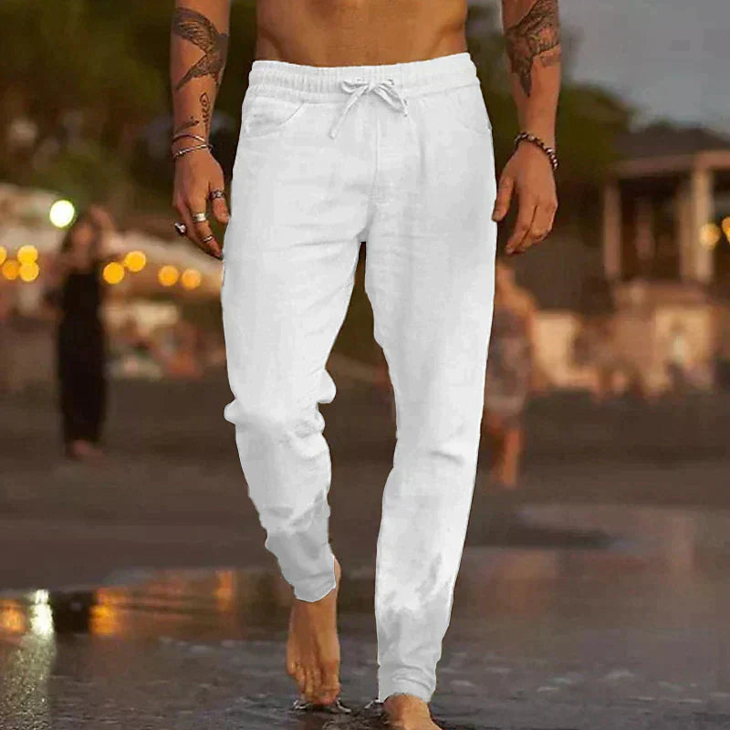 Patryk | Stylish and airy men's linen trousers