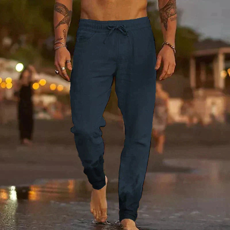 Patryk | Stylish and airy men's linen trousers