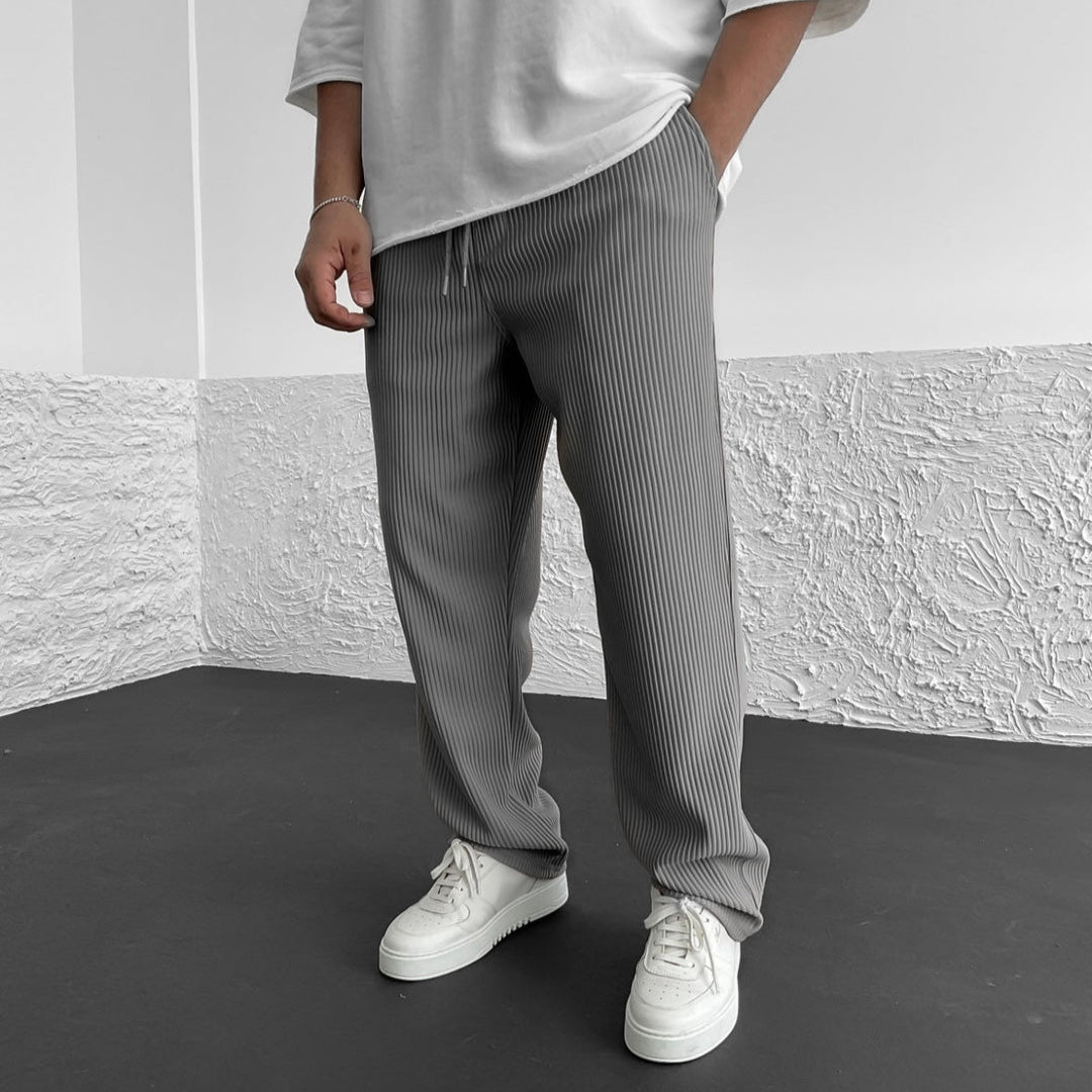 Andrzej | Stylowe męskie spodnie prążkowane dla nowoczesnego stylu