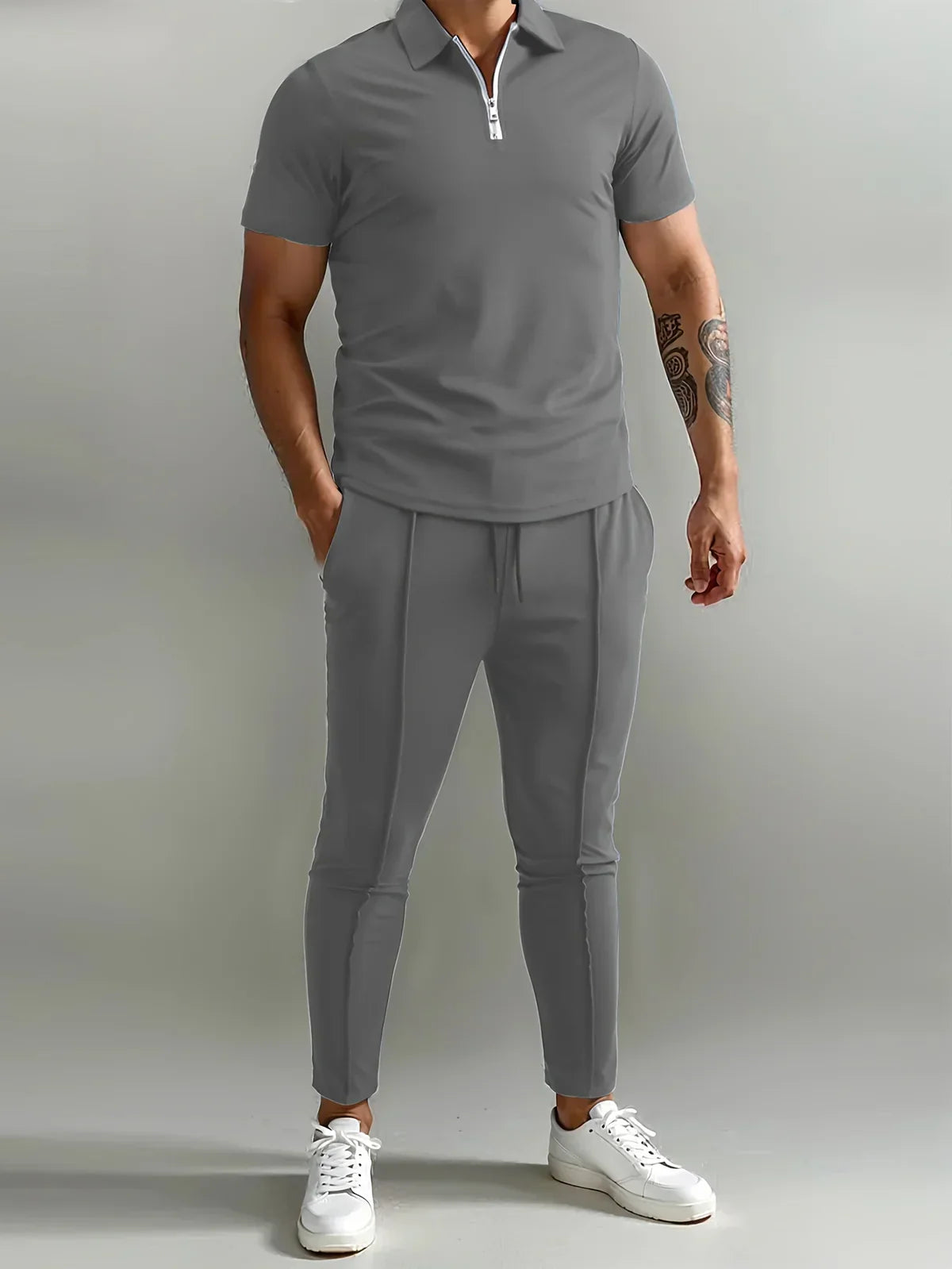 Mateusz Oskar | Schludny męski zestaw na co dzień