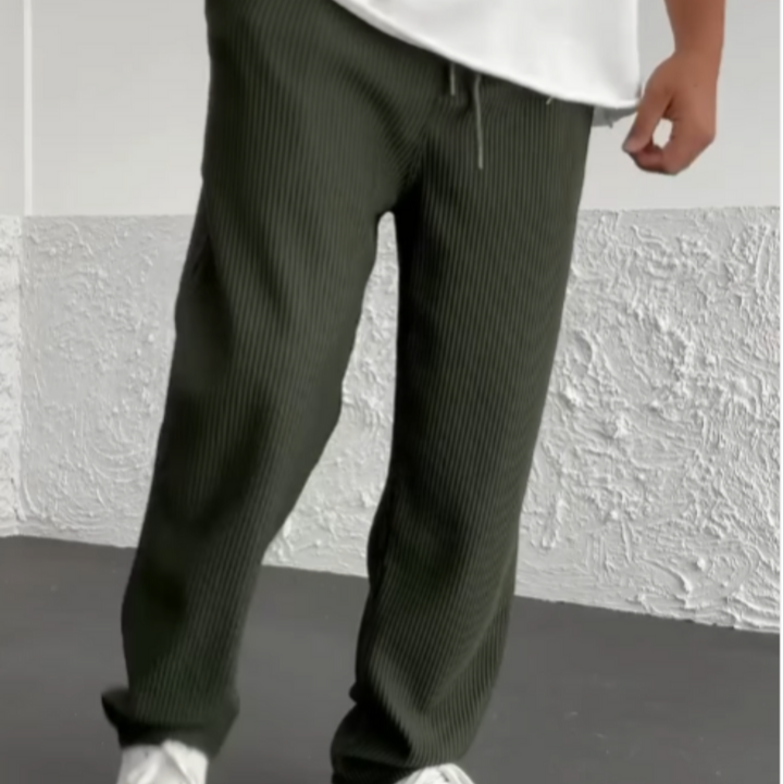 Andrzej | Stylowe męskie spodnie prążkowane dla nowoczesnego stylu